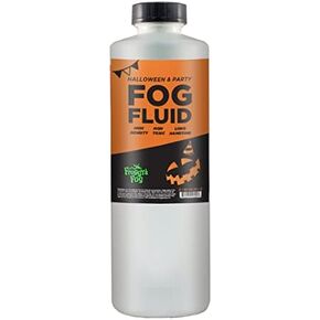 Froggy's Fog Halloween and Party Fog Fluid, High Output Long-Lasting Fog Juice for 400-1500 Watt Water-Based Fog Machines, Great for Pro and Home Haunters, Theatrical Effects, DJs, and More, 1 Quart in Saudi Arabia