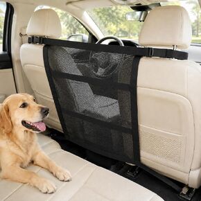 Dog Car Barrier,Car Net for Dogs, Pet Divider for SUVs, Sedans and Trucks in Kuwait