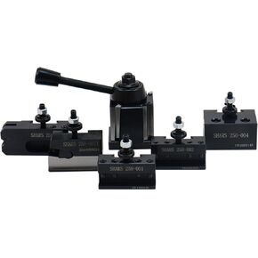 Shars BXA 222 Quick Change Tool Post Wedge Type 6 PCS Set for Lathe 10" - 15" Lathe Swing 202-9475 L in Saudi Arabia