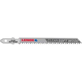 LENOX Tools 1990962 T-Shank Clean Wood Cutting Jig Saw Blade, 4-Inch X 5/16-Inch 10 TPI, 5-Pack in Saudi Arabia