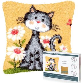 EsLuker.ly Latch Hook Rug Kit DIY Crochet Carpet for Beginners in Kuwait