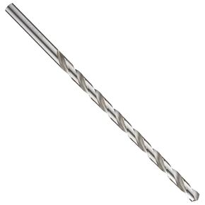 Precision Twist 1290 High Speed Steel Extra Long Length Drill Bit, Uncoated (Bright) Finish, Round Shank, Spiral Flute, 118 Degree Point Angle, 3/8" in Saudi Arabia