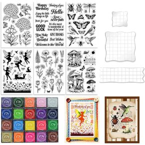 29 Pcs Journal Stamps for Crafting Card Making Supplies Set in Kuwait