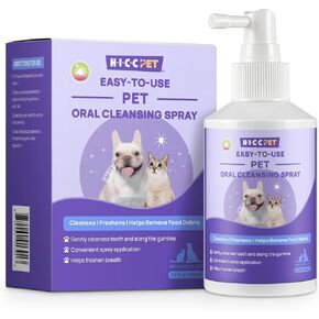 HICC PET Dog Mouth Cleaning Spray, Helps Freshen Breath, 5.1 Fl Oz in Saudi Arabia