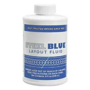 for Dykem 80400 for Dykem Steel Blue, Layout Fluid, Bottle, 8 Oz in Saudi Arabia