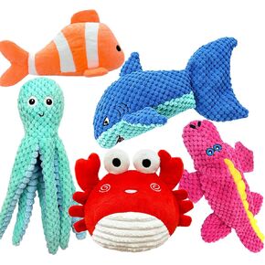 MRSOHRET Dog Squeak Toys for Aggressive Chewers, Crinkle Puppy Chew Toys in Saudi Arabia