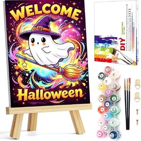 Arttoplus Horse Paint by Numbers Kit for Kids with Frame 8x12 inch in Saudi Arabia