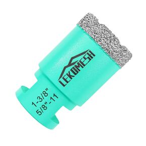 Diamond Core Drill Bits - 1 Inch with 5/8"-11 Thread Tile Hole Saw Cutter Dry Drilling for Porcelain Ceramic Tile Granite Marble Stone Vacuum Brazed Diamond Drill Bit 25mm in Saudi Arabia