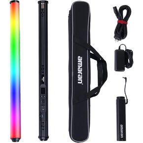 Aputure Amaran T4C RGBWW LED Tube Light,Bi-Color 2500K to 7500K,Support APP and DMX Control (T4C 40W 47.2Inch/120cm) in Kuwait