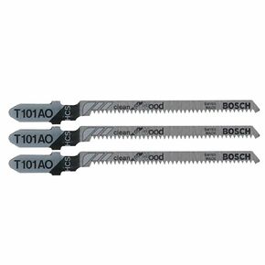 BOSCH T101AO3 3-Piece 3-1/4 In. 20 TPI Clean for Wood T-Shank Jig Saw Blades in Kuwait