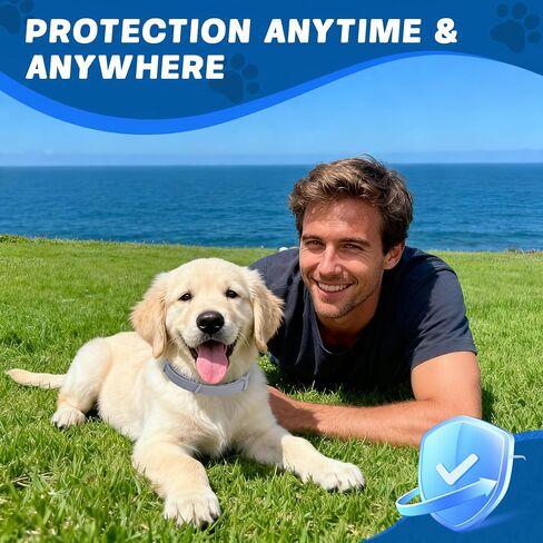 Dog Flea & Tick Collars 4 Pack – 8-Month Waterproof Protection, Adjustable Size for Small, Medium & Large Dogs, Long-Lasting Comfort & Prevention in Kuwait