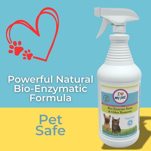 I Love My Pet Bio-Enzyme Urine Stain & Odor Remover, 32 oz in Kuwait
