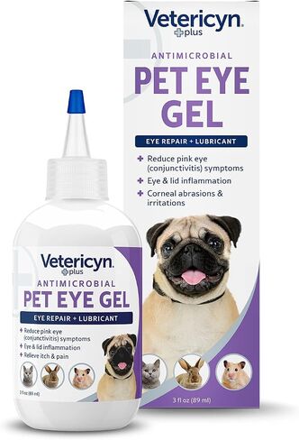 Vetericyn Plus Pet Eye Gel for Dogs & Cats, Lubricating Dog Eye Gel, 3 oz in Saudi Arabia