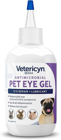 Vetericyn Plus Pet Eye Gel for Dogs & Cats, Lubricating Dog Eye Gel, 3 oz in Saudi Arabia