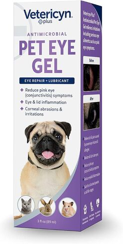 Vetericyn Plus Pet Eye Gel for Dogs & Cats, Lubricating Dog Eye Gel, 3 oz in Saudi Arabia