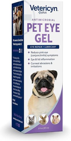 Vetericyn Plus Pet Eye Gel for Dogs & Cats, Lubricating Dog Eye Gel, 3 oz in Saudi Arabia