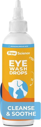 Dog Eye Drops & Wash for Dogs & Cats – Gentle Antimicrobial Eye Cleaner in Saudi Arabia