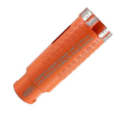 BGTEC Diamond Core Drill Bit,65mm 2-1/2" Granite Laser Welded Hole Saw with 5/8-11 Thread for Marble Concrete with Vacuum Brazed Outside and Inside Protection in Kuwait