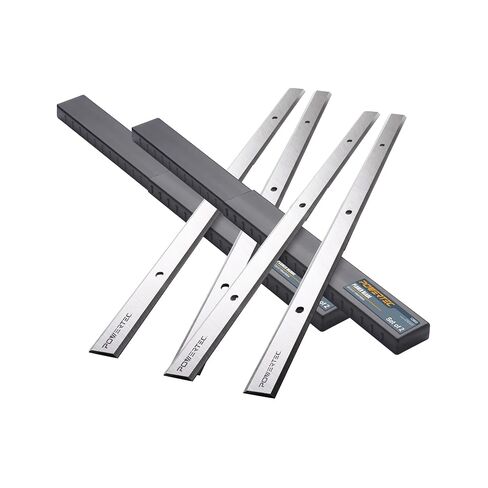 POWERTEC 12.5 بوصة HSS Planer Blades for Craftsman Planer 21758، 27523، 217581، CMEW320 | 12-1/2 "استبدال السكاكين 24797 - مجموعة من 2 | 2 سكاكين in Kuwait