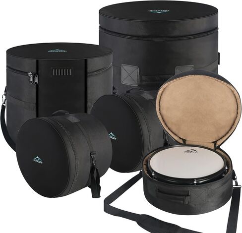 حقيبة طبلة Snare مقاس 13 بوصة × 7 بوصة من EASTROCK، وحافظات طبلة Snare ببطانة سميكة 15 مم لحماية الطبلة (13 * 7 بوصة) in Kuwait