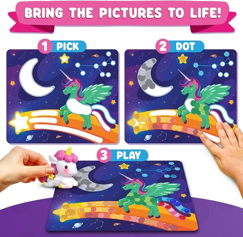 Bundle of Funcils Dot Art Activity and Watercolor Paint Set in Saudi Arabia