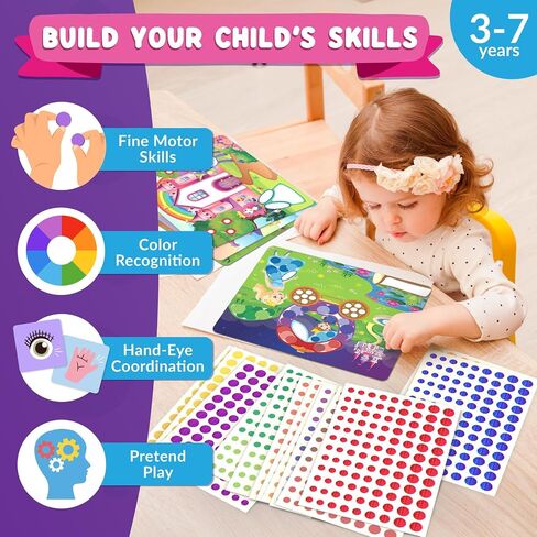 Bundle of Funcils Dot Art Activity and Watercolor Paint Set in Saudi Arabia