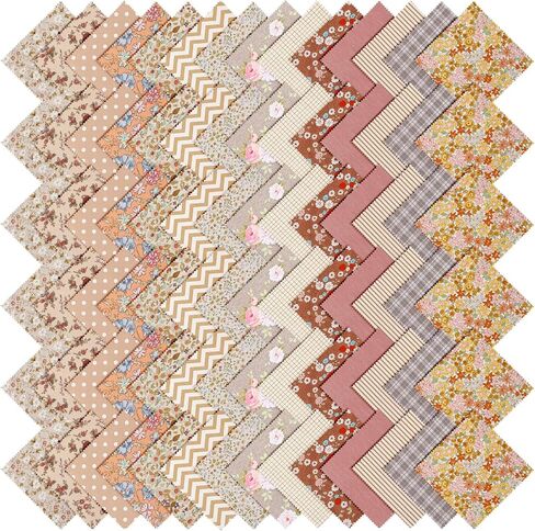 Quilt Squares 5x5, 84 Pack Charm Pack Fabric 5 Squares PreCut Quilting Squares Multicolor Charm Packs for Quilting 5 Inch (Floral Style) in Saudi Arabia