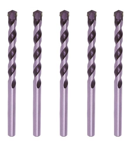 Masonry Drill Bit Set 7/16 in. Carbide Tip Black/White Drill Concrete Rock-10Pcs in Kuwait