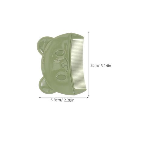 6pcs Cradle Cap Comb, Fine Tooth Plastic Bear Shaped Hair Grooming in Kuwait