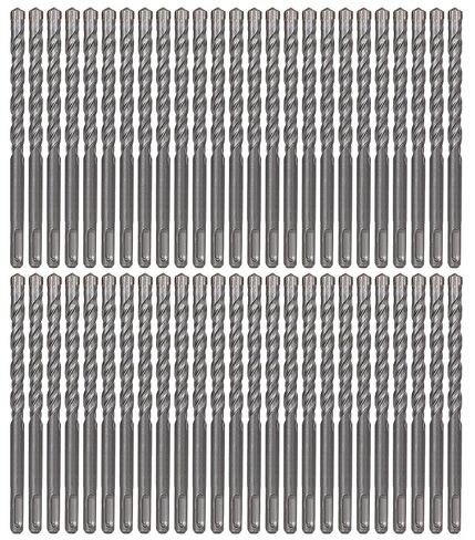 SDS Plus Hammer Drill Bit 50Pcs 3/16 in. x 6 in. Masonry Concrete Rock Drill in Kuwait