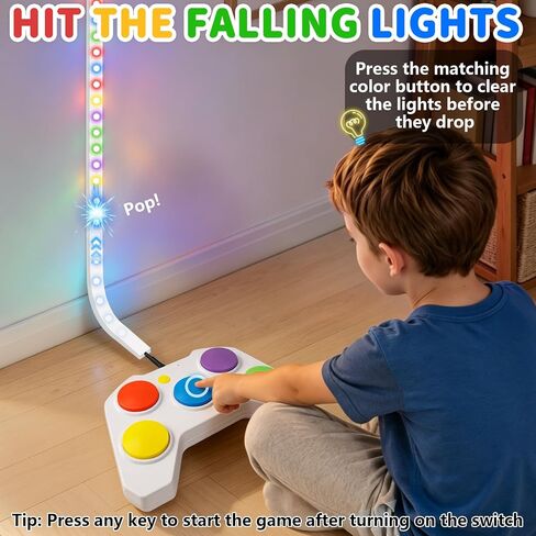 Fast Push Handheld Game for Kids, Light Up Color Matching Reflex Game in Kuwait