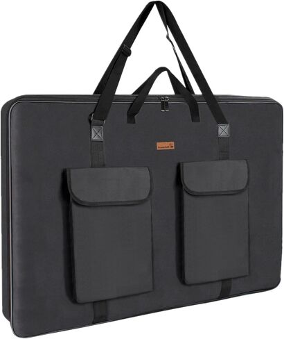 TreochtFUN Hard Side Art Portfolio Bag 24 X 36, Upgrade With Metal Frame in Kuwait