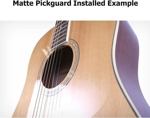 Healingshield Premium Acoustic Guitar Pickguard Style Type Clear Matt in Kuwait