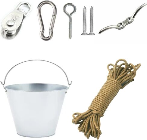 DIY Treehouse Bucket Pulley Kit for Kids in Kuwait