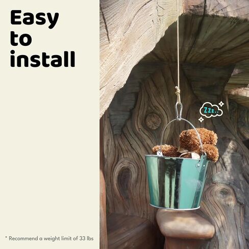 DIY Treehouse Bucket Pulley Kit for Kids in Kuwait