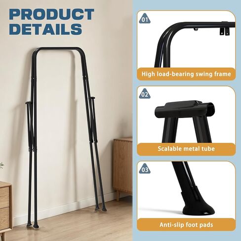 2 in 1 Baby Swing & Baby Jumper, Indoor and Outdoor, Foldable Stand in Kuwait