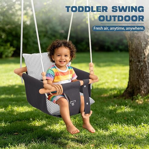 2 in 1 Baby Swing & Baby Jumper, Indoor and Outdoor, Foldable Stand in Kuwait
