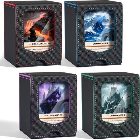 Fabmaker Deck Box Compatible with MTG Commander,Comman-der Deck Box Storage in Saudi Arabia