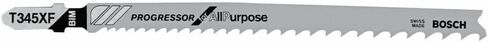 Bosch 100-Piece 5-1/4 In. 5-10P TPI Progressor for Wood with Nails T-Shank Jig Saw Blades in Kuwait