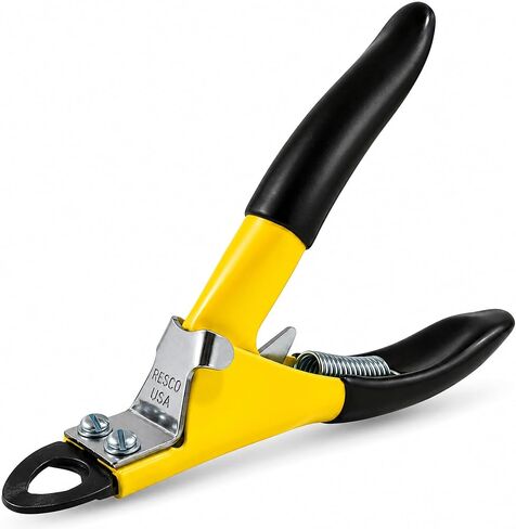 Resco Professional Guillotine Cat Nail Clippers with Grips, Red in Saudi Arabia