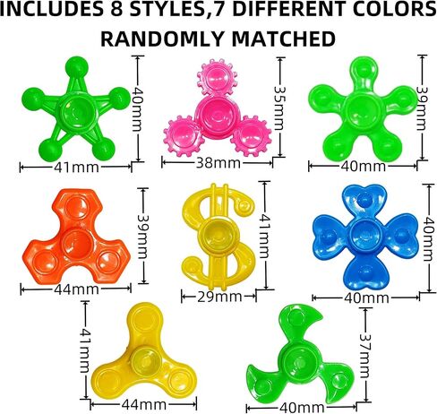 Fidget Spinners Bulk-Mini Fidget Spinner Toys (24) in Kuwait