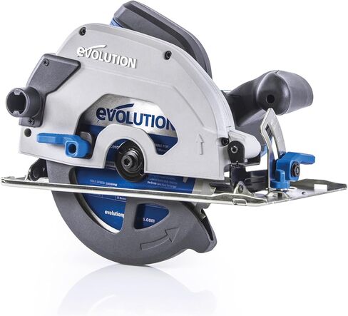 Metal Cutting 7.25" Circular Saw – Cut Metal, Saw Steel – 7 1/4" TCT Circular Saw Blade Included | 45 degree Bevel Cut | Dry-Cut Saw | 15 Amp Corded Evolution S185CCSL – Accurate. Powerful. Reliable. in Kuwait
