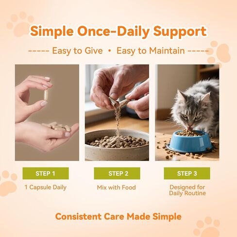 PUAINTA Cat Hairball Control – Alternative to Hairball Gel & Paste,90 Count in Kuwait