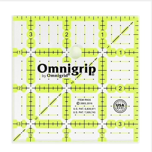 Omnigrip Non-Slip Square Quilting Ruler by Omnigrid in Kuwait