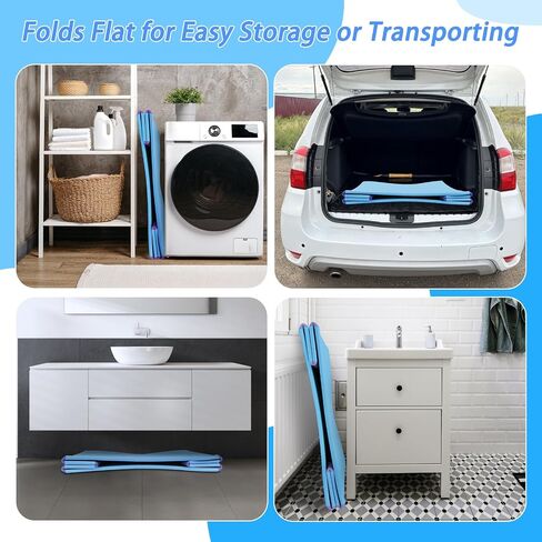 FHTONGE 49Gal/186L Collapsible Extra Large Dog Bathtub with Drainage Pipe in Saudi Arabia