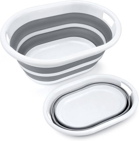 Collapsible Dog Bathtub, Portable Pets Bathing Tub for Puppy Cats, Gray in Saudi Arabia