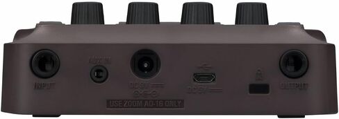 Zoom A1 FOUR Acoustic Instrument Multi-Effects Processor Pedal, Acoustic Modeling, Looper, Rhythm Section, For Guitar, Saxophone, Trumpet, Violin, Harmonica, and Upright Bass in Kuwait