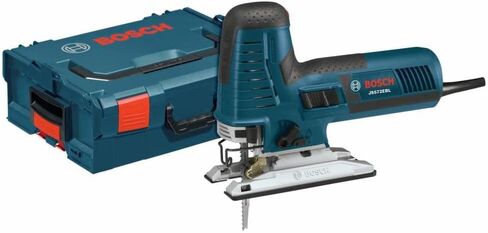 BOSCH 7.2 Amp Barrel-Grip Jig Saw Kit JS572EBK with BOSCH T10RC 10-Piece T-Shank Jig Saw Blade Set Optimized for Extra-Clean Wood Cutting set in Kuwait