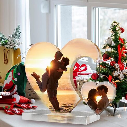 Heart Resin Molds for Photo Frame, Heart Picture Frames Silicone Molds, Silicone Molds for DIY Home Decoration Art Creation, Holiday Gifts, Christmas Home Decors in Kuwait