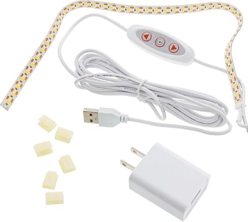Sew Creative Sewing Machine Light Strip - Dimmable & Flexible 16" of Lighting | Stick On LED Sewing Light for Clear - Shadow Free Stitching, Quilting, and Crafting in Saudi Arabia